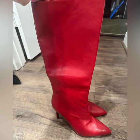 MIA Shoes - Mia Women’s Marysol Fashion Boot, Red 10